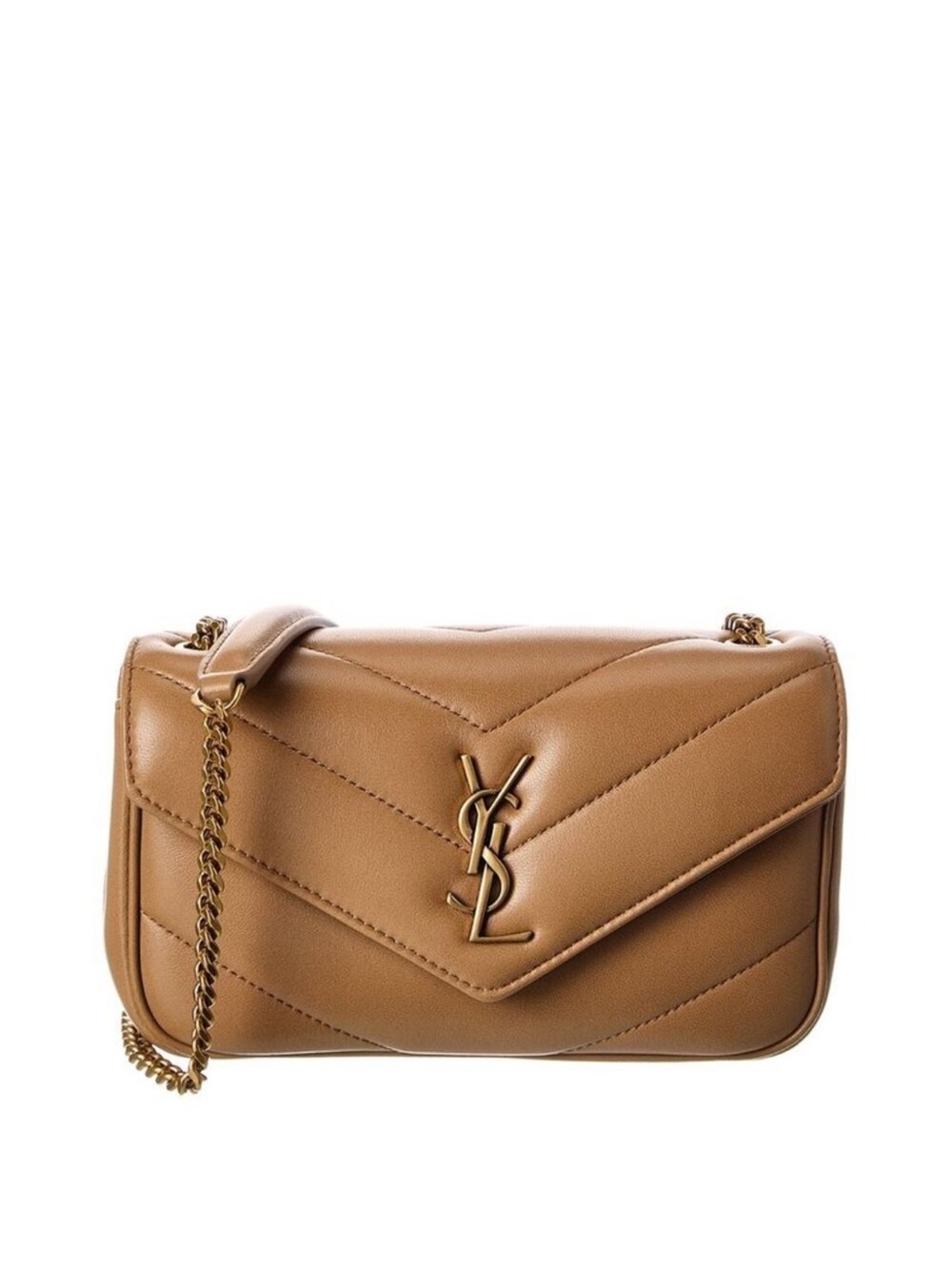 Authentic Saint Laurent Mini Loulou Shoulder Bag 2025 Collection